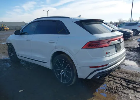 2021 Audi Sq8 Prestige Tfsi Quattro Tiptronic из США, поврежденный, VIN WA1CWBF13MD004110